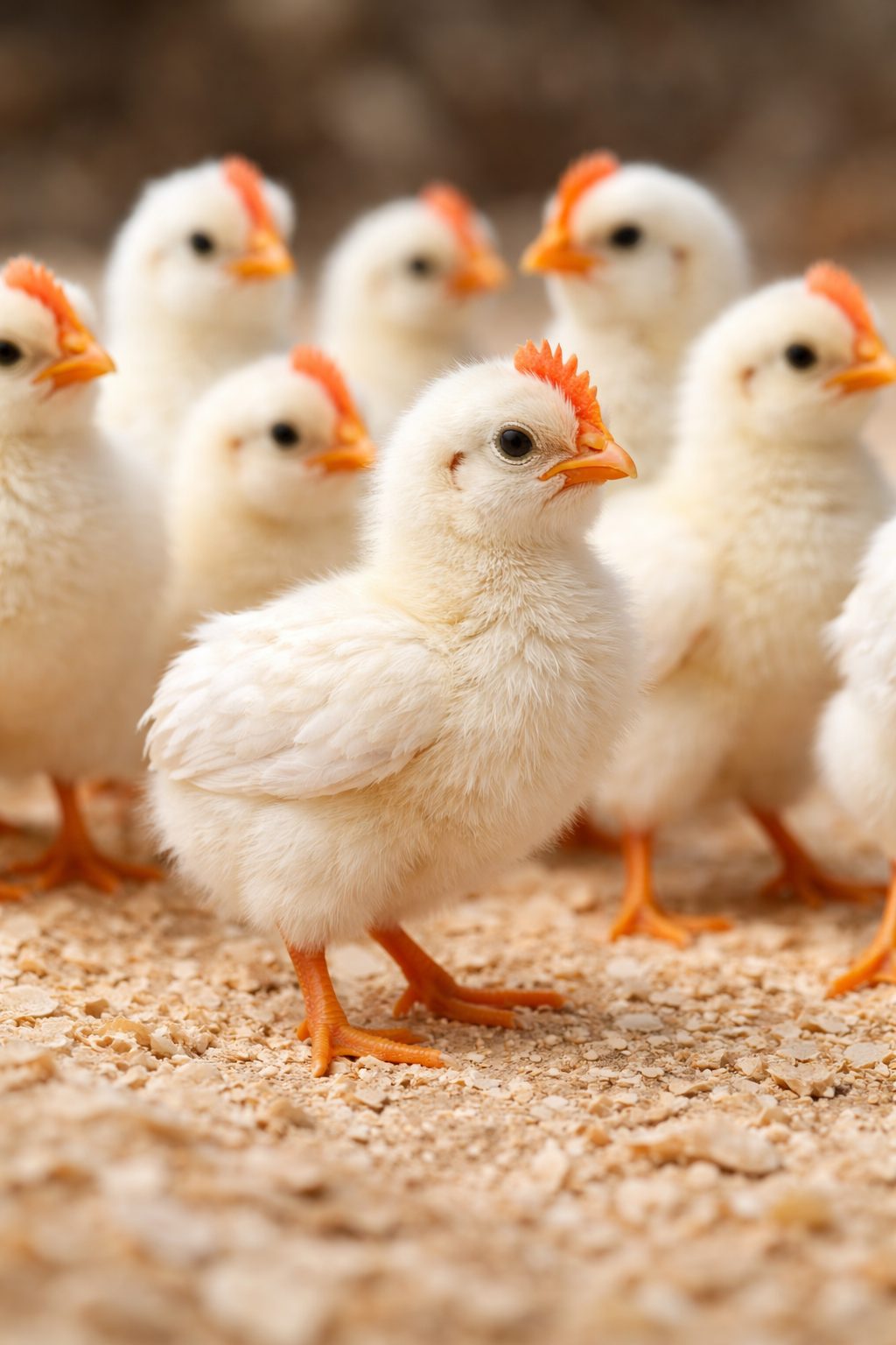 Cockerel chicks